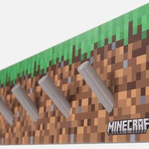 Minecraft Coatrack with 4 Hooks